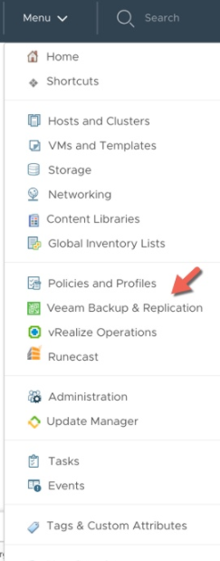 بررسی Veeam HTML5 Plugin برای vSphere Client