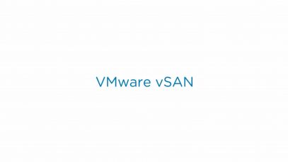 Introduction to VMware vSAN
