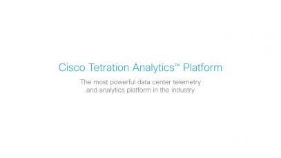 Cisco Tetration Analytics Overview thumbnail