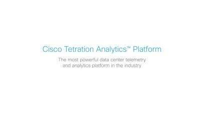 Cisco Tetration Analytics Overview thumbnail