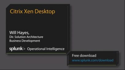 Splunk for Citrix Xen Desktop-360 thumbnail