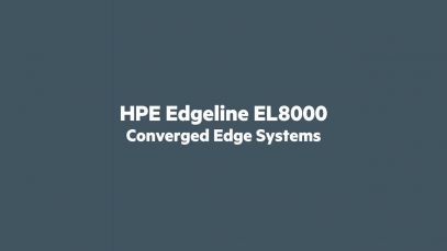 See the new HPE Edgeline EL8000 Converged Edge Systems server_720p thumbnail