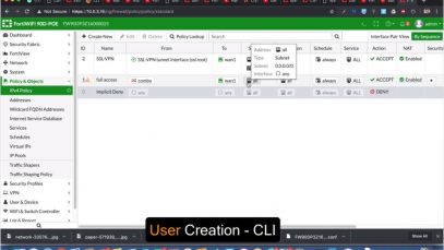11 – Create Users Cli – Fortigate Admin Crash Course-1