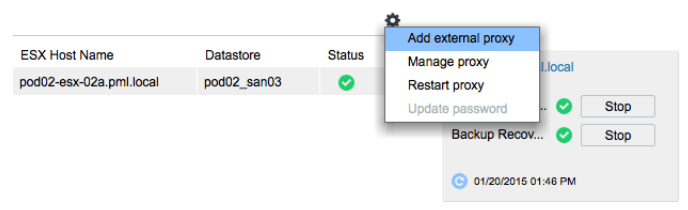 VMware vSphere Data Protection -VDP 