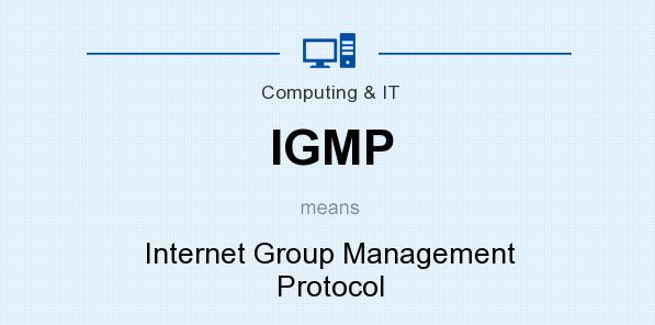بررسی پروتکل (Internet Group Management Protocol (IGMP