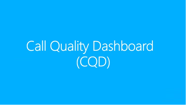 بررسی Call Quality Dashboard در Skype for Business Server