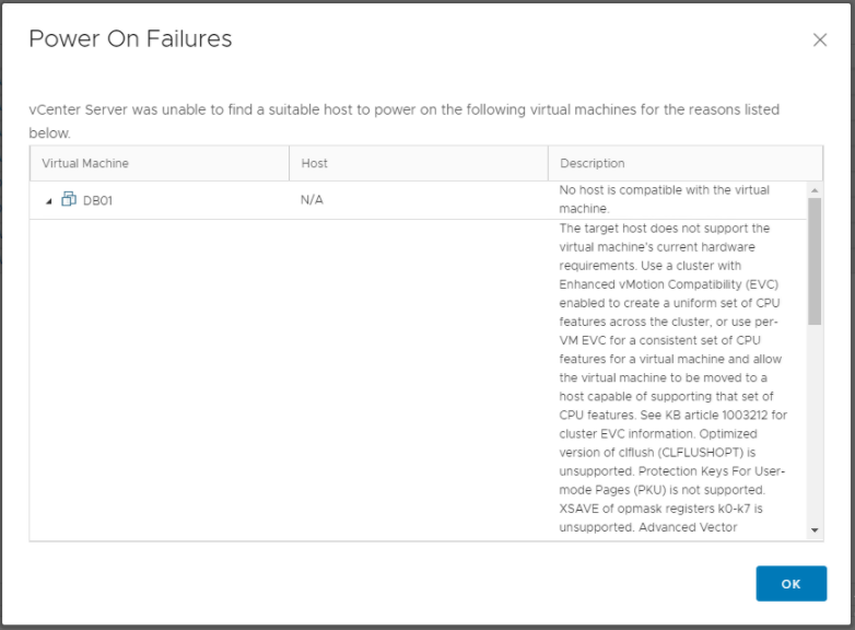 بررسی Enhanced vMotion Compatibility یا EVC