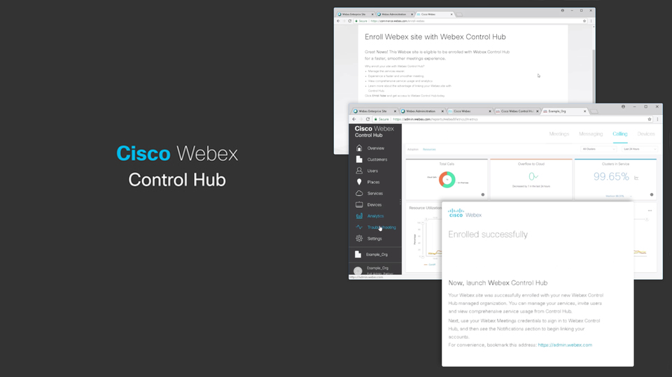 cisco webex control hub چیست