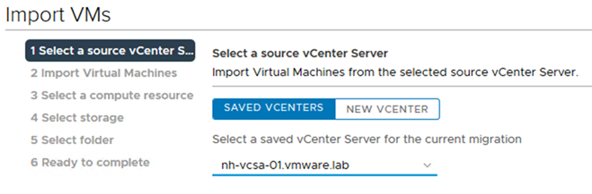 Remote vCenter Server