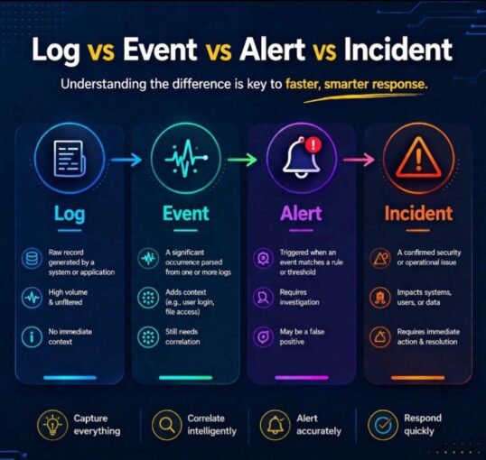 تفاوت Event ،Alert و Incident چیست، چگونه آن‌ها را مدیریت کنیم؟ – قسمت دوم (پایانی)